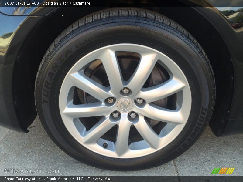Obsidian Black / Cashmere 2007 Lexus LS 460