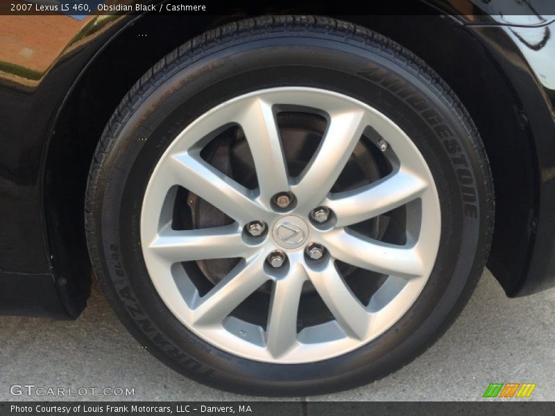 Obsidian Black / Cashmere 2007 Lexus LS 460