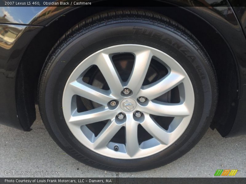 Obsidian Black / Cashmere 2007 Lexus LS 460