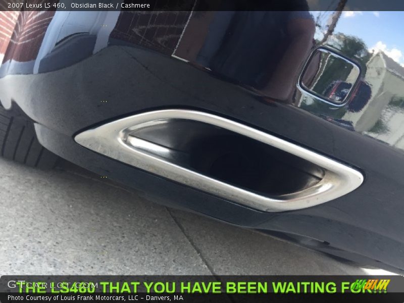 Obsidian Black / Cashmere 2007 Lexus LS 460