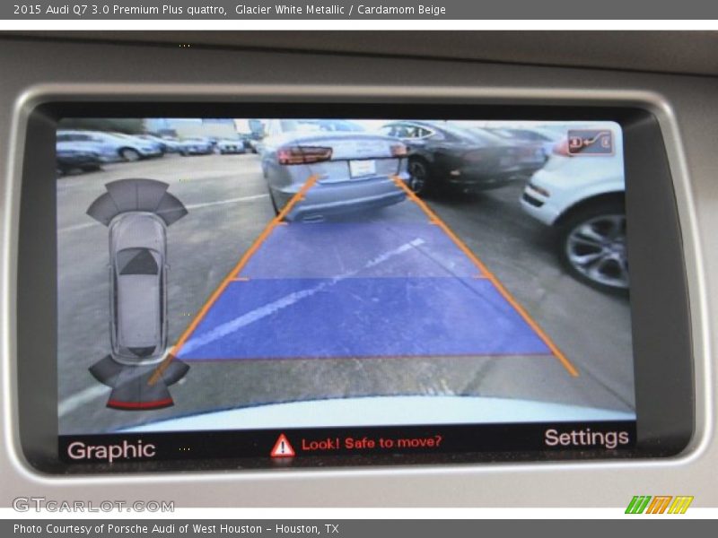 Glacier White Metallic / Cardamom Beige 2015 Audi Q7 3.0 Premium Plus quattro
