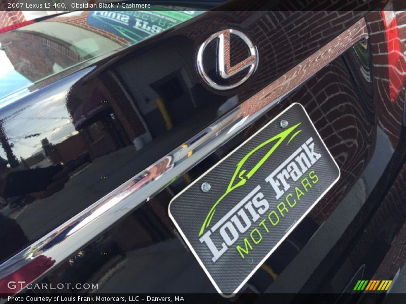 Obsidian Black / Cashmere 2007 Lexus LS 460