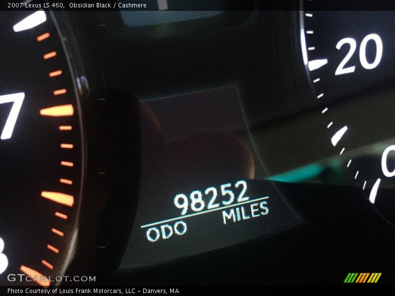 Obsidian Black / Cashmere 2007 Lexus LS 460