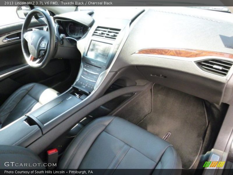Tuxedo Black / Charcoal Black 2013 Lincoln MKZ 3.7L V6 FWD