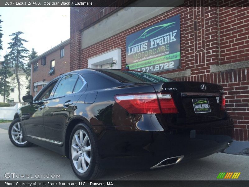 Obsidian Black / Cashmere 2007 Lexus LS 460