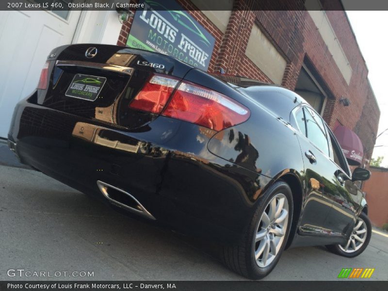 Obsidian Black / Cashmere 2007 Lexus LS 460