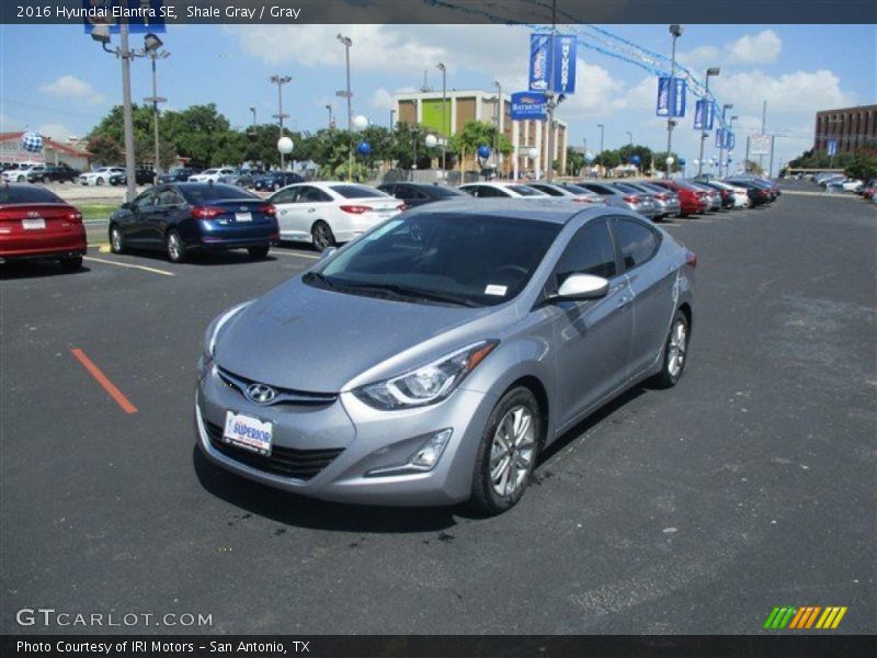 Shale Gray / Gray 2016 Hyundai Elantra SE