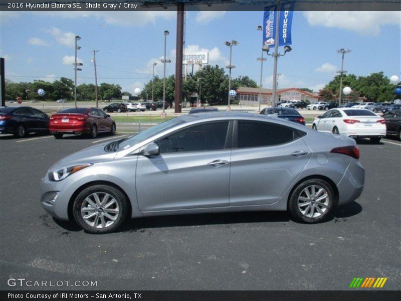 Shale Gray / Gray 2016 Hyundai Elantra SE