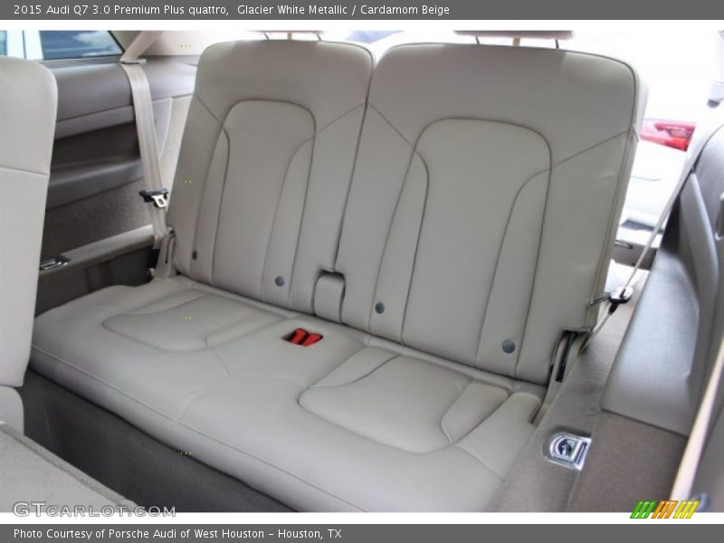 Glacier White Metallic / Cardamom Beige 2015 Audi Q7 3.0 Premium Plus quattro