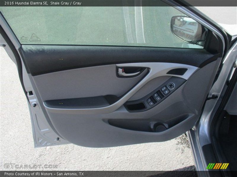 Shale Gray / Gray 2016 Hyundai Elantra SE