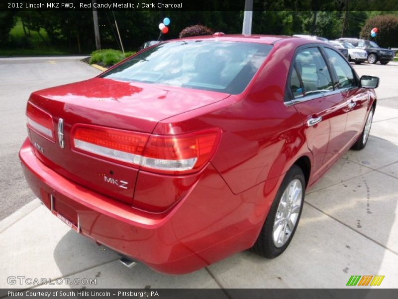 Red Candy Metallic / Dark Charcoal 2012 Lincoln MKZ FWD