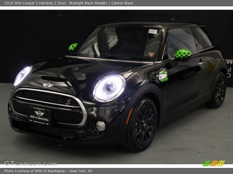 Midnight Black Metallic / Carbon Black 2015 Mini Cooper S Hardtop 2 Door