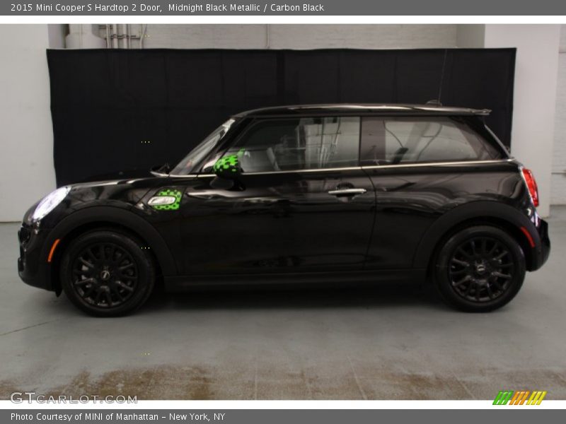 Midnight Black Metallic / Carbon Black 2015 Mini Cooper S Hardtop 2 Door