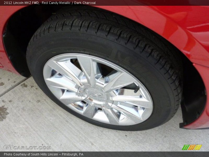 Red Candy Metallic / Dark Charcoal 2012 Lincoln MKZ FWD