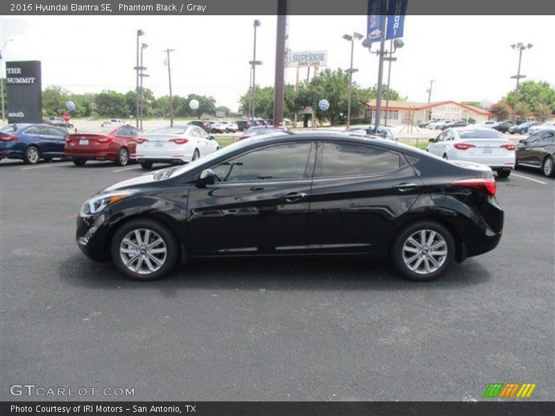 Phantom Black / Gray 2016 Hyundai Elantra SE