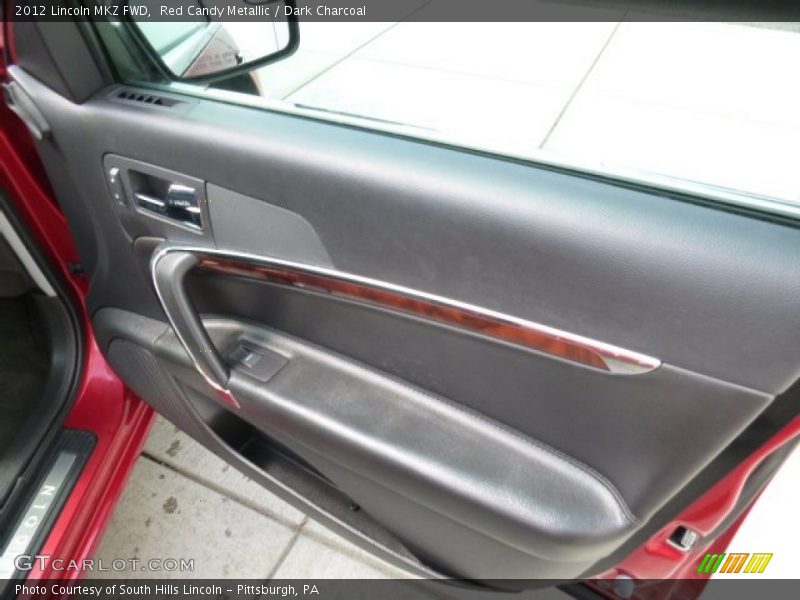 Red Candy Metallic / Dark Charcoal 2012 Lincoln MKZ FWD