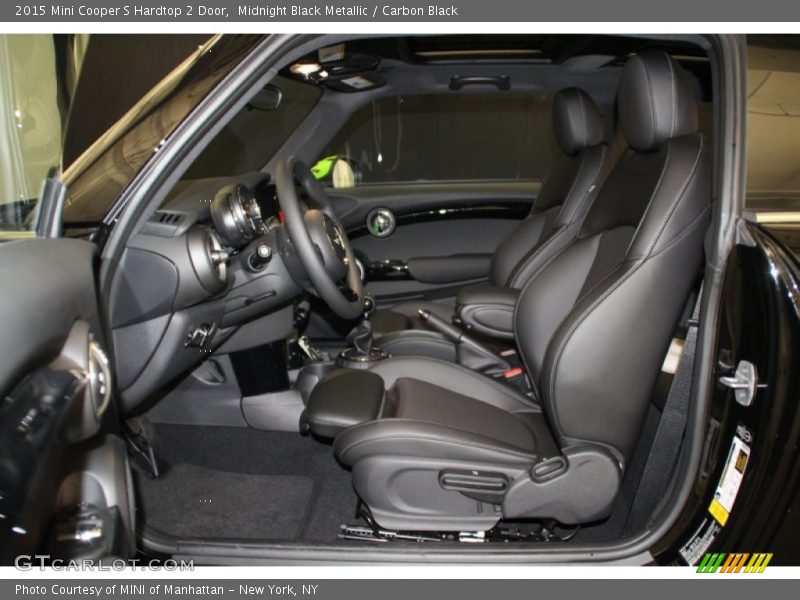 Midnight Black Metallic / Carbon Black 2015 Mini Cooper S Hardtop 2 Door