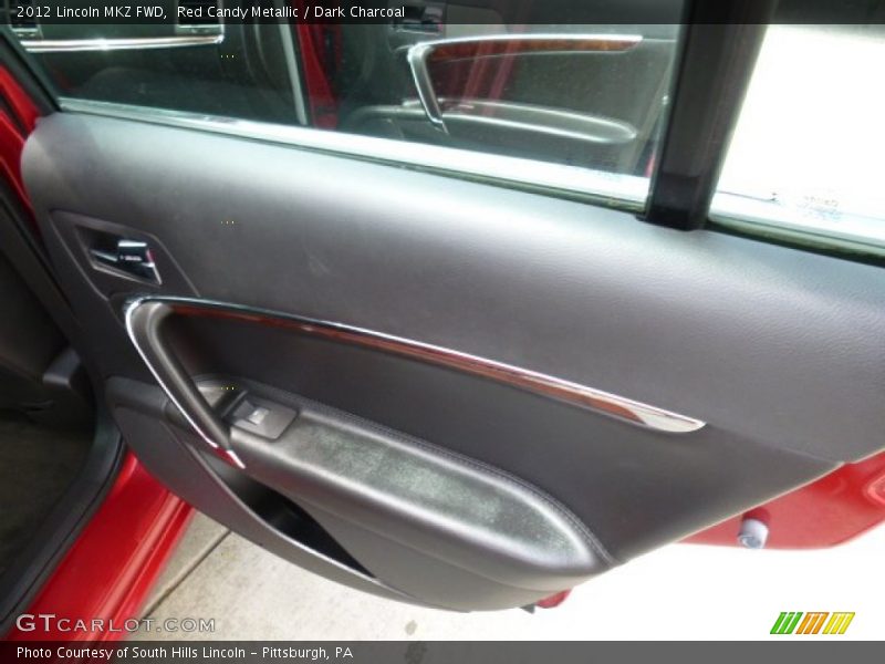 Red Candy Metallic / Dark Charcoal 2012 Lincoln MKZ FWD