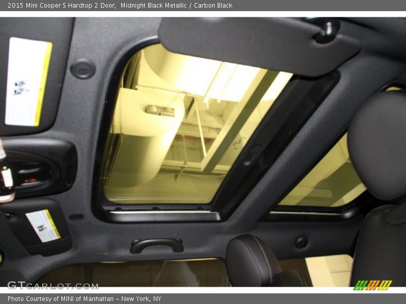 Midnight Black Metallic / Carbon Black 2015 Mini Cooper S Hardtop 2 Door