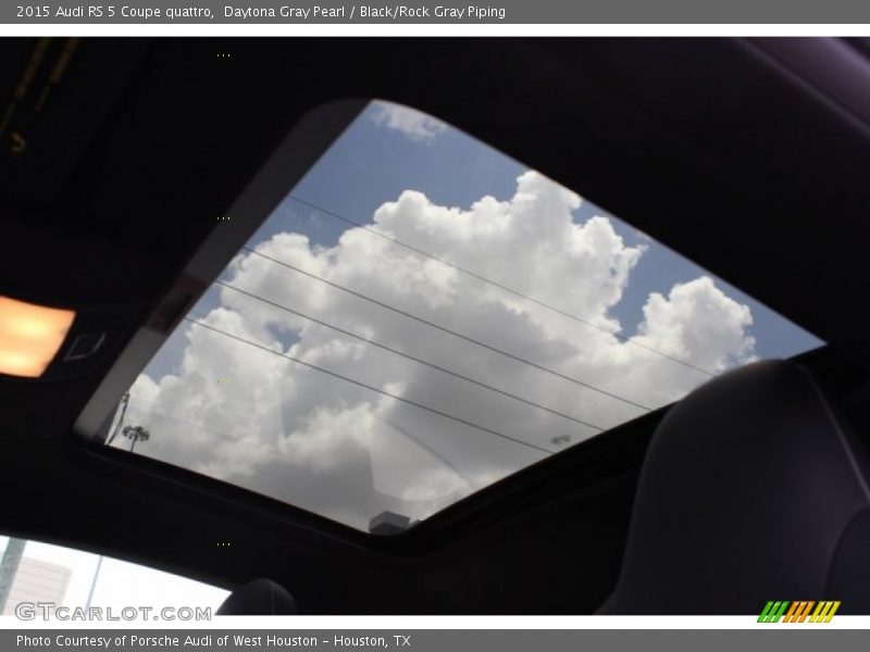 Sunroof of 2015 RS 5 Coupe quattro