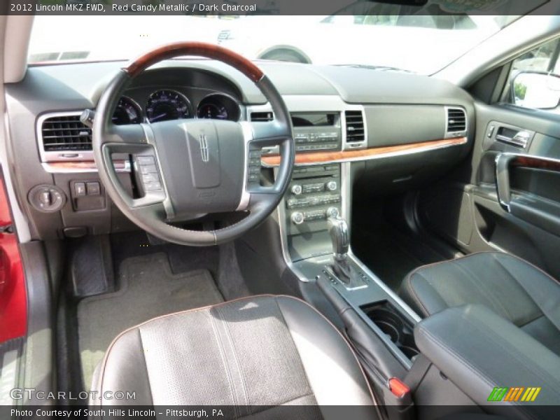 Red Candy Metallic / Dark Charcoal 2012 Lincoln MKZ FWD