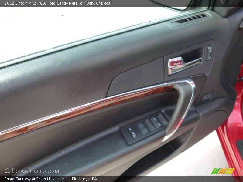 Red Candy Metallic / Dark Charcoal 2012 Lincoln MKZ FWD