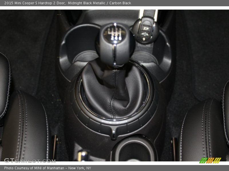Midnight Black Metallic / Carbon Black 2015 Mini Cooper S Hardtop 2 Door