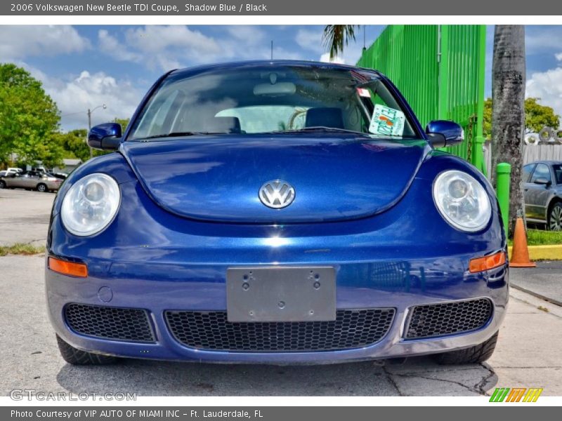 Shadow Blue / Black 2006 Volkswagen New Beetle TDI Coupe