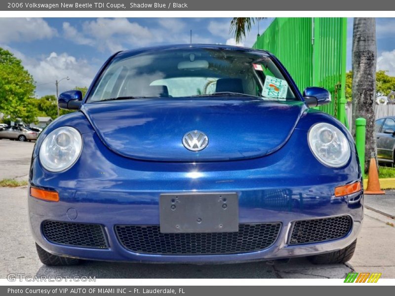 Shadow Blue / Black 2006 Volkswagen New Beetle TDI Coupe