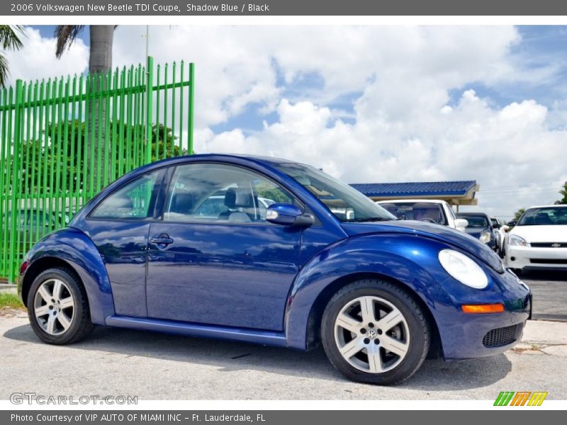 Shadow Blue / Black 2006 Volkswagen New Beetle TDI Coupe