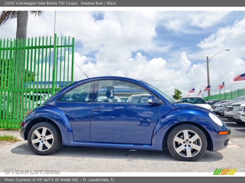 Shadow Blue / Black 2006 Volkswagen New Beetle TDI Coupe