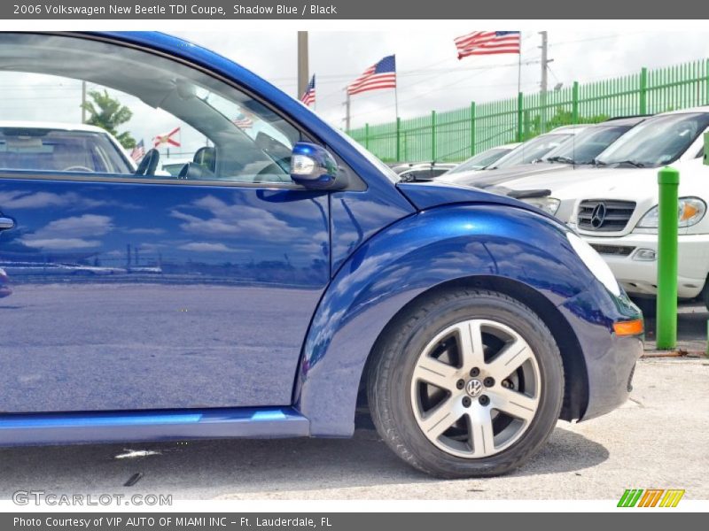 Shadow Blue / Black 2006 Volkswagen New Beetle TDI Coupe