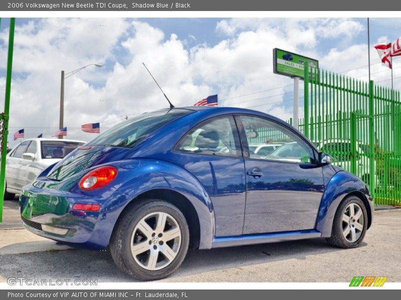 Shadow Blue / Black 2006 Volkswagen New Beetle TDI Coupe