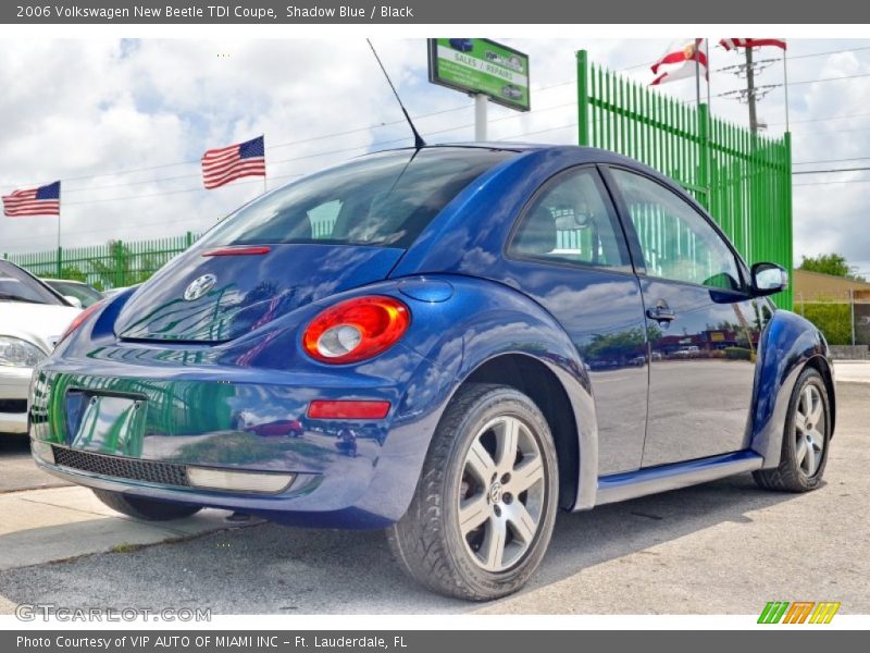 Shadow Blue / Black 2006 Volkswagen New Beetle TDI Coupe