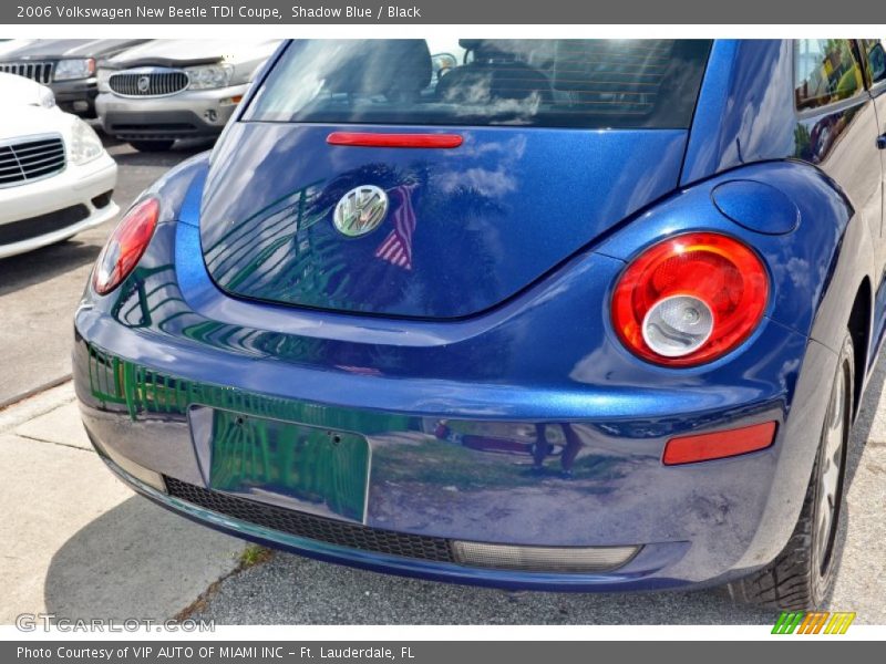 Shadow Blue / Black 2006 Volkswagen New Beetle TDI Coupe