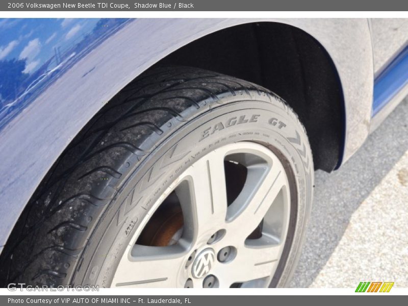 Shadow Blue / Black 2006 Volkswagen New Beetle TDI Coupe