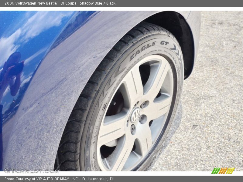 Shadow Blue / Black 2006 Volkswagen New Beetle TDI Coupe