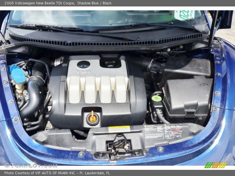  2006 New Beetle TDI Coupe Engine - 1.9L TDI SOHC 8V Turbo-Diesel 4 Cylinder