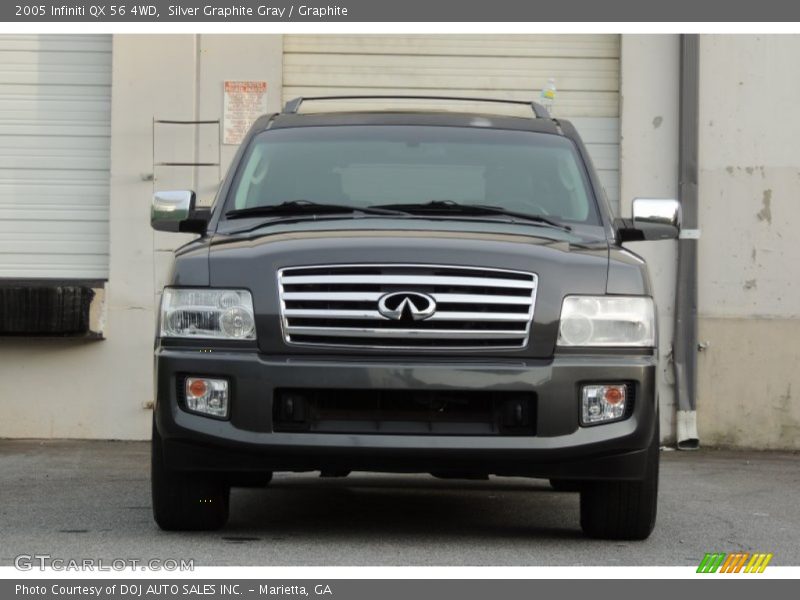 Silver Graphite Gray / Graphite 2005 Infiniti QX 56 4WD