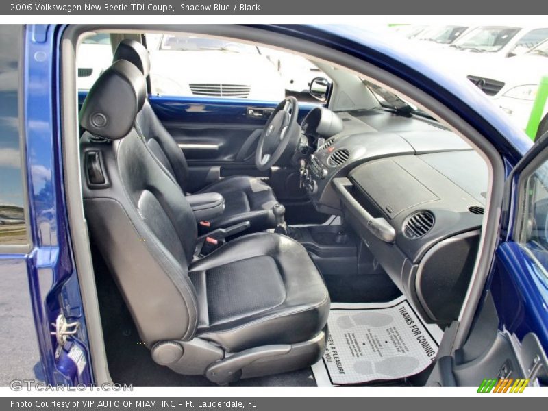 Shadow Blue / Black 2006 Volkswagen New Beetle TDI Coupe