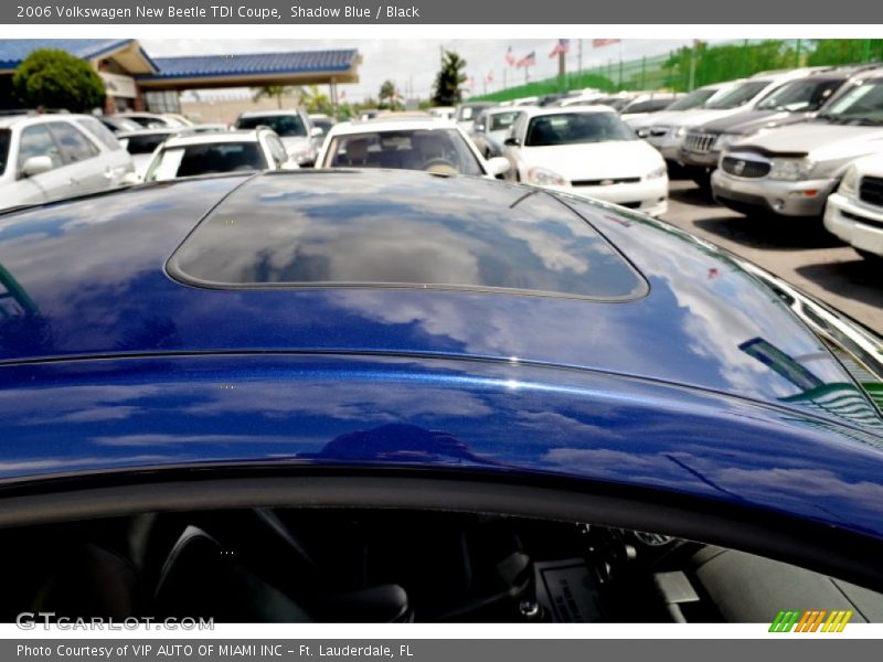 Shadow Blue / Black 2006 Volkswagen New Beetle TDI Coupe