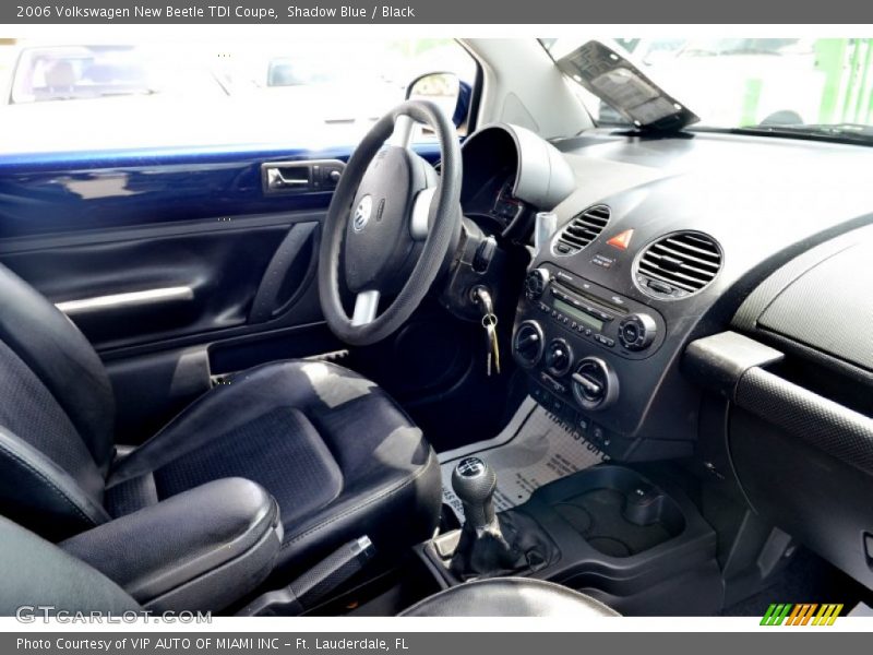Shadow Blue / Black 2006 Volkswagen New Beetle TDI Coupe