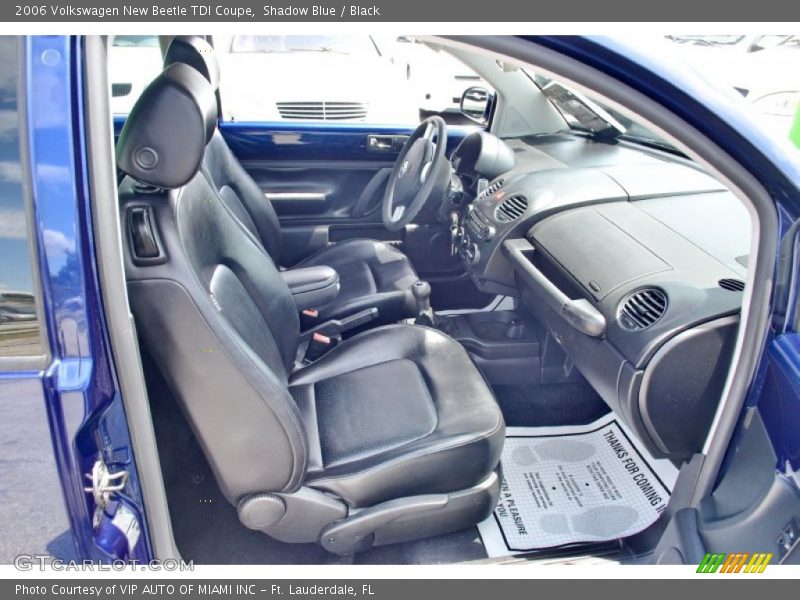 Shadow Blue / Black 2006 Volkswagen New Beetle TDI Coupe