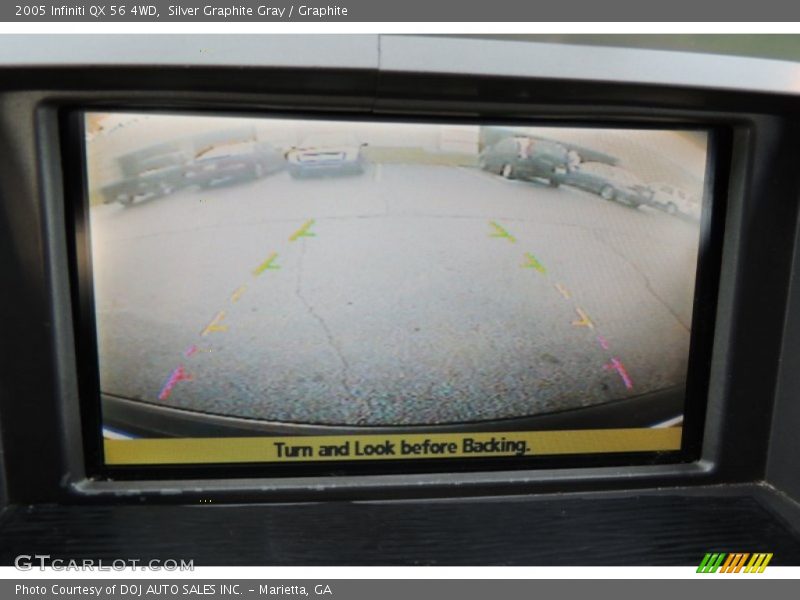 Silver Graphite Gray / Graphite 2005 Infiniti QX 56 4WD