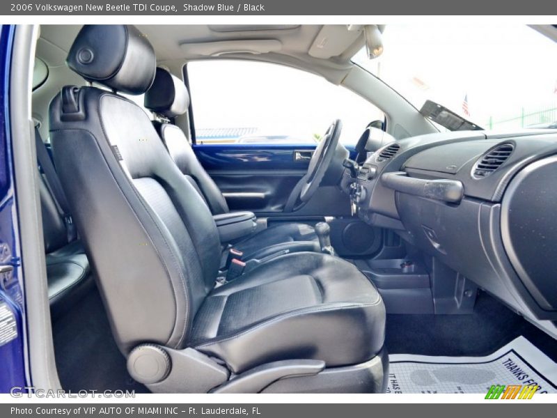 Shadow Blue / Black 2006 Volkswagen New Beetle TDI Coupe