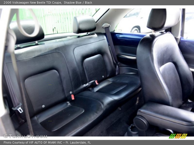 Shadow Blue / Black 2006 Volkswagen New Beetle TDI Coupe