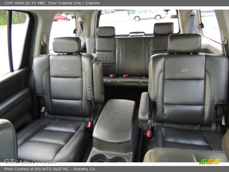 Silver Graphite Gray / Graphite 2005 Infiniti QX 56 4WD