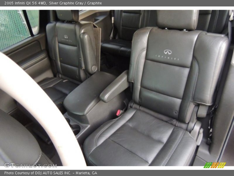 Silver Graphite Gray / Graphite 2005 Infiniti QX 56 4WD