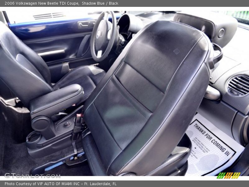 Shadow Blue / Black 2006 Volkswagen New Beetle TDI Coupe