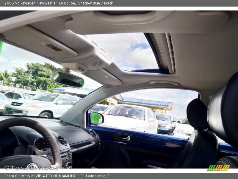 Shadow Blue / Black 2006 Volkswagen New Beetle TDI Coupe